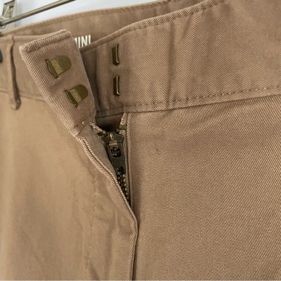 Khakis by GAP Tan Brown Chino cotton pants skinny mini size 14 light brown - Picture 10 of 12